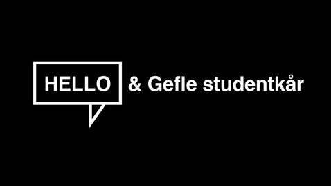 Thumbnail for Gefle Studentkår välkomnar nya studenter