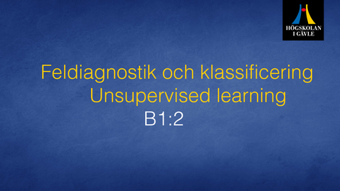 Thumbnail for Feldiagnostik och klassificering - Modul B1:2