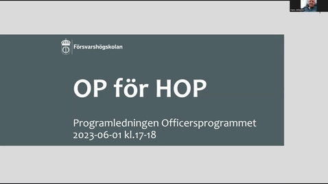 Thumbnail for 230601 video OP för HOP