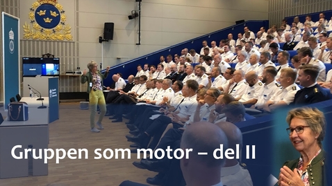Thumbnail for Annika Lantz Friedrich föreläser för Högre Officersprogrammet - Del II