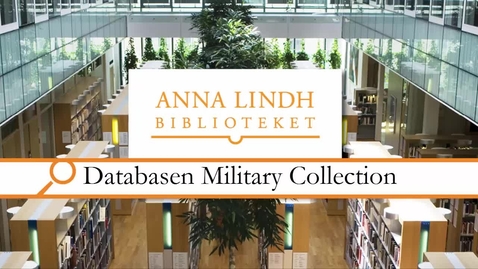 Thumbnail for Databasen Military Collection