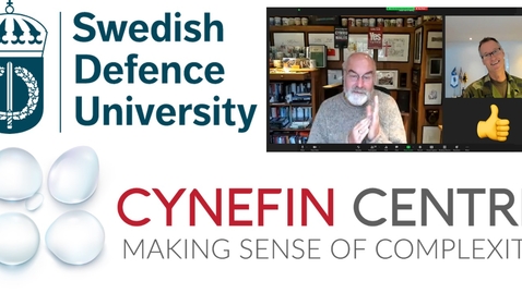 Thumbnail for Dave Snowden lectures on the EU Field Guide for the Swedish Defence University 2021-12-08