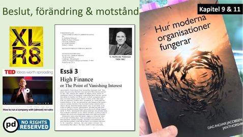 Thumbnail for Hur moderna organisationer fungerar: Del 3 - Beslut, förändring &amp; motstånd