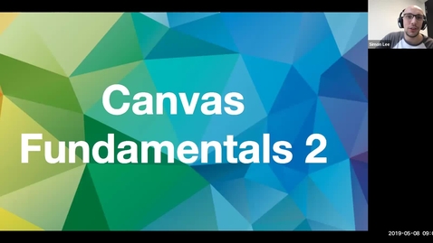 Thumbnail for Canvas Fundamentals Training Part II