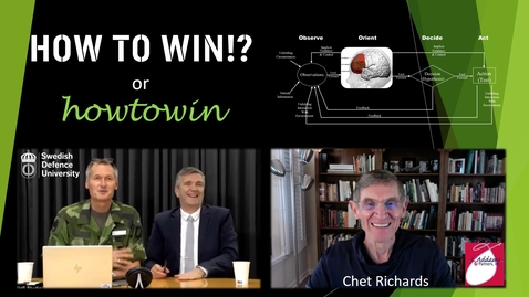 Thumbnail for Lecture by Chet Richards - Part 3 - Who is going to win?