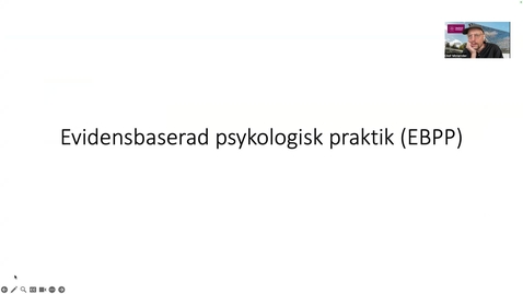 Thumbnail for EBPP kort videoföreläsning