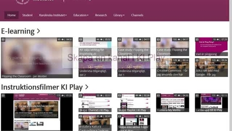 Thumbnail for Skapa en kanal på KI Play
