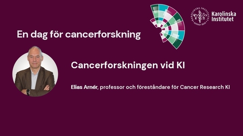 Thumbnail for Cancerforskningen vid KI