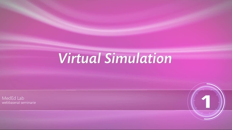 Thumbnail for MedEd Lab: Virtual simulation