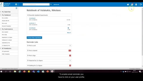 Thumbnail for Email-reminders KI ELN