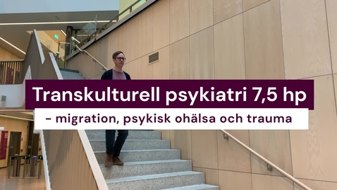 Thumbnail for Transkulturell psykiatri 2023