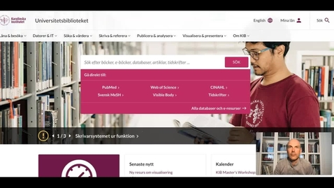 Thumbnail for När passar det bättre att söka i en bibliografisk databas än reSEARCH?