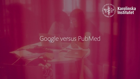 Thumbnail for Google VS PubMed