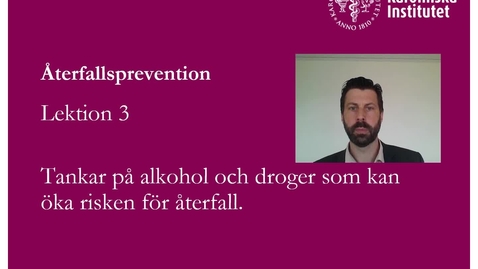 Thumbnail for Återfallsprevention - Session 3