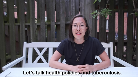 Thumbnail for First author Olivia Biermann about her publication in BMJ Open on tuberculosis health policies 