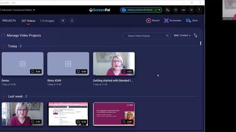 Thumbnail for Create a scripted recording with ScreenPal