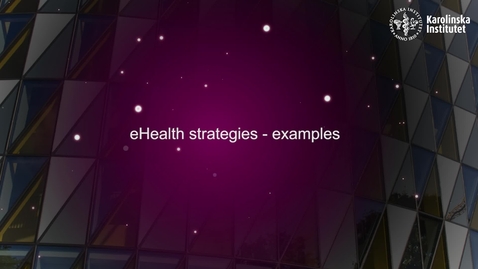 Thumbnail for eHealth strategies - examples