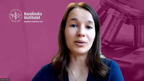 Thumbnail for Henrike Häbel - The Medical Statistics Unit – Collaborations between statistics and clinical research