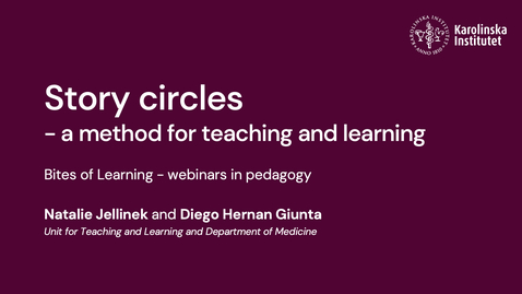 Thumbnail for Story Circles with Natalie and Diego - Bites of Learning (2024)