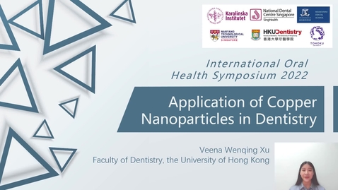 Thumbnail for Veena Wenqing Xu -  Poster Oral Health Symposium Precorded Video
