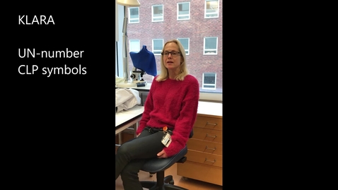 Thumbnail for How to discard chemicals in BioClinicum
