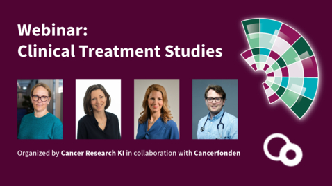 Thumbnail for Webinar: Clinical Treatment Studies