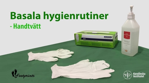 Thumbnail for Clinical skills: Handtvätt (cc)