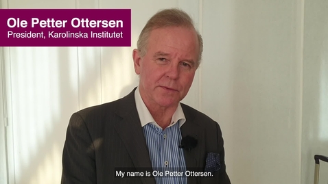 Thumbnail for Holiday greetings from President Ole Petter Ottersen