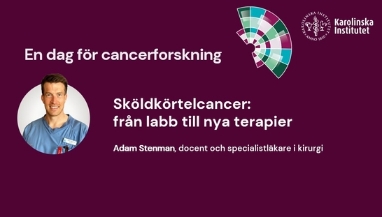 Sköldkörtelcancer: från labb till nya terapier