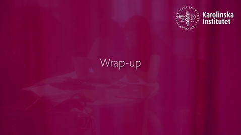 Thumbnail for Wrap-up