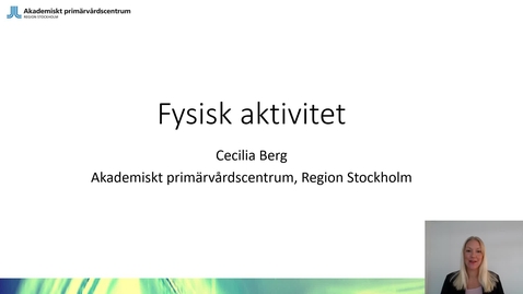 Thumbnail for Fysisk aktivitet för barn och ungdomar