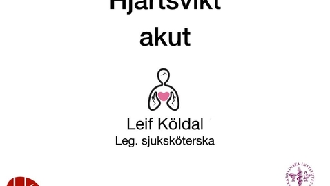 Thumbnail for Hjärtsvikt akut