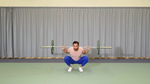 Thumbnail for Barbell back squat
