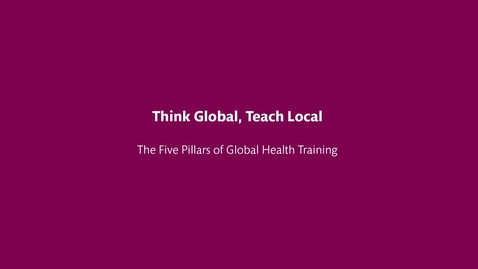 Thumbnail for Think Global Teach Local