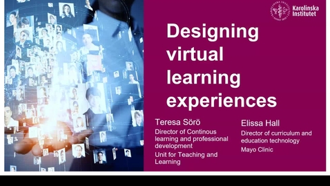 Thumbnail for Designing virtual learning experiences