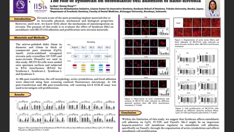Thumbnail for Lu SUN - Poster Oral Health Symposium Precorded Video