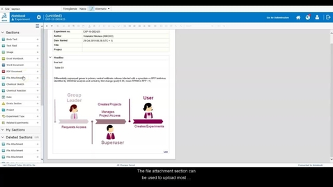 Thumbnail for File-attachment-section KI ELN