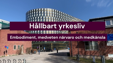 Thumbnail for Hållbart yrkesliv