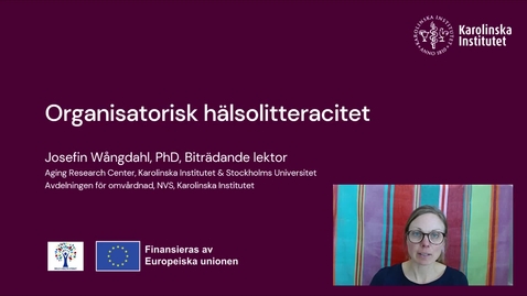 Thumbnail for Organisatorisk hälsolitteracitet
