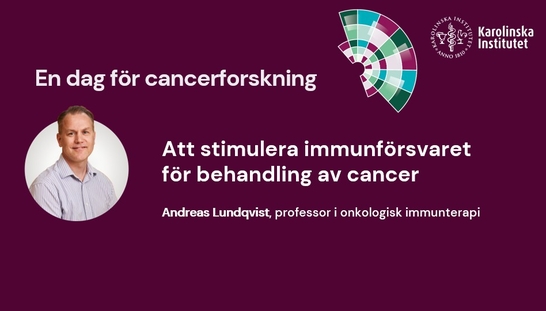 Att stimulera immunförsvaret för behandling av cancer