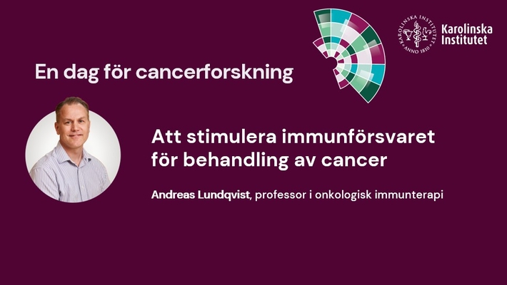 Att stimulera immunförsvaret för behandling av cancer
