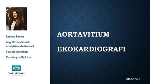 Thumbnail for Hjärtklaffarna - aorta_ekokardiografi
