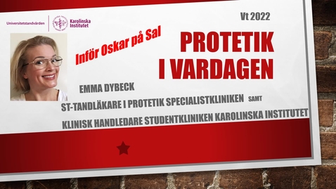 Thumbnail for VARDAGSPROTETIK Inför Oskar Maj2022 Film
