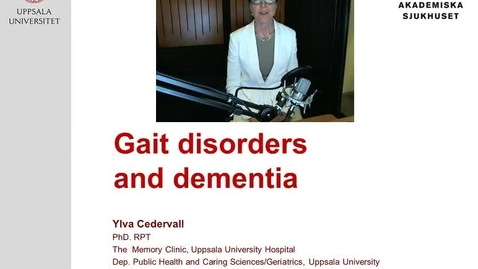 Thumbnail for Gait disorders and dementia