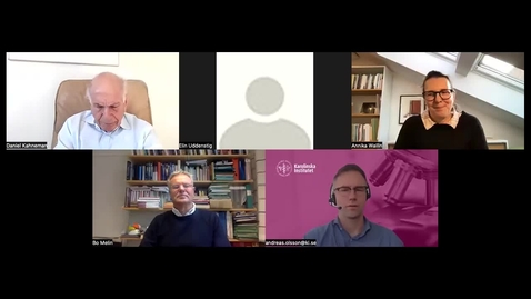 Thumbnail for Karolinska Institutet Psychology Speaker Series - Daniel Kahneman 220215