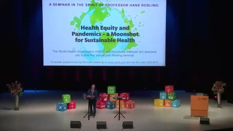 Thumbnail for KI-WHO Rosling Seminar October 6, 2021