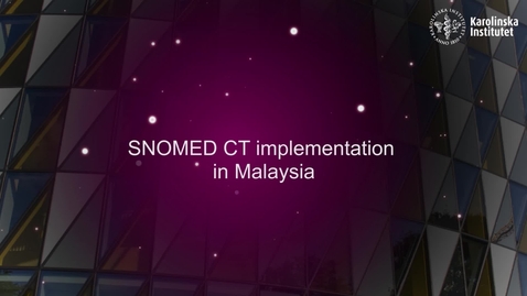 Thumbnail for eHealth SNOMED CT implementation in Malaysia