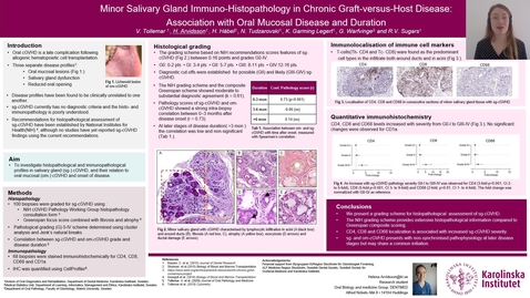 Thumbnail for Helena Arvidsson - Poster Oral Health Symposium Precorded Video