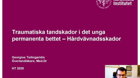 Thumbnail for Traumaföreläsning T7 Akut omhändertagande 2 Hårdvävnadsskador