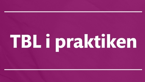 Thumbnail for Teambaserat lärande i praktiken